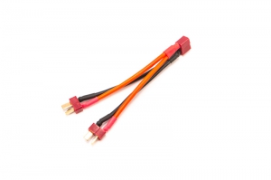 Goowell Y-кабель силовой с Т-образными разъемами T Plug Deans для подключения двух аккумуляторов в параллель.