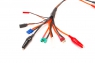 Goowell Переходник для зарядного устройства с разъемами EC3, JST,T Plug Deans, Tamiya, JR и крокодилами.
