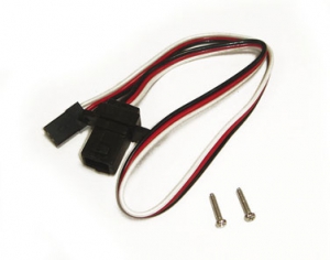 Anderson DOUBLE CONNECTOR WITH HEAVY DUTY WIRE FUTABA 6"