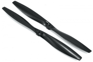 Traxxas Воздушные винты для квадрокоптера Aton Rotor blade set, black (2) (with screws)