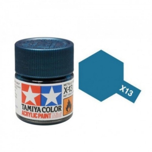 Tamiya Краска для склеиваемых моделей (акрил) X-13 Metallic Blue