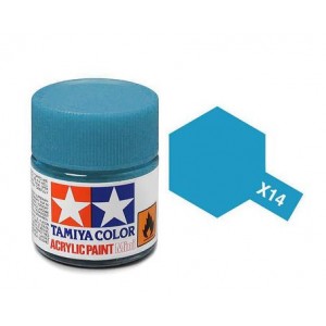Tamiya Краска для склеиваемых моделей (акрил) X-14 Sky Blue