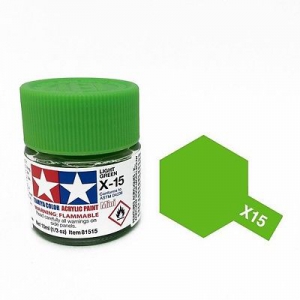 Tamiya Краска для склеиваемых моделей (акрил) X-15 Light Green