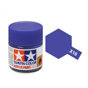 Tamiya Краска для склеиваемых моделей (акрил) X-16 Purple