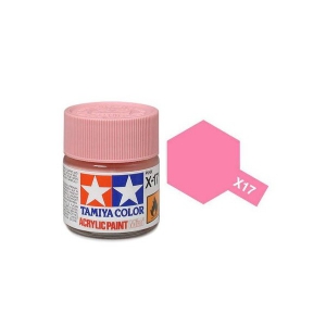 Tamiya Краска для склеиваемых моделей (акрил) X-17 Pink