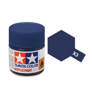 Tamiya Краска для склеиваемых моделей (акрил) X-3 Royal Blue