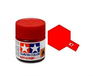 Tamiya Краска для склеиваемых моделей (акрил) X-7 Red