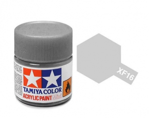 Tamiya Краска для склеиваемых моделей (акрил) XF-16 Flat Aluminum