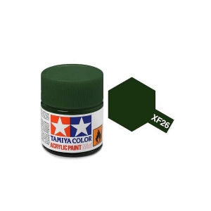 Tamiya Краска для склеиваемых моделей (акрил) XF-26 Deep Green