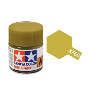 Tamiya Краска для склеиваемых моделей (акрил) XF-60 Dark Yellow