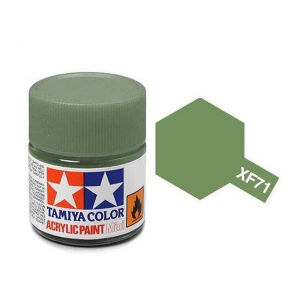 Tamiya Краска для склеиваемых моделей (акрил) XF-71 Cockp. Green