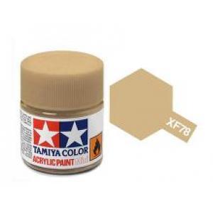 Tamiya Краска для склеиваемых моделей (акрил) XF78 Wooden Deck Tan