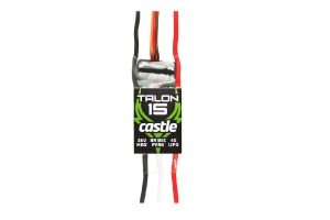 Castle Creations Регулятор оборотов Talon 15, 15AMP ESC, 4S MAX, HEAVY DUTY BEC