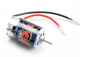 Traxxas Motor, Titan 550, reverse rotation (21-turns/ 14 volts) (1)