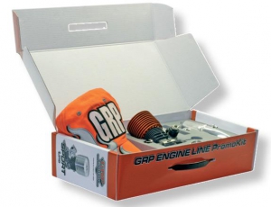 GRP Нитродвигатель 0.21 - ENGINE Tuned  RALLY + выхлопная система (KIT)