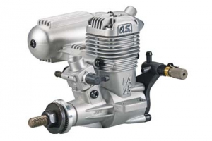 OS Max MAX-25LA SILVER (20H) W/E-2030 SILENCER