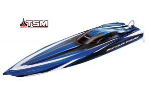 Радиоуправляемый катер Traxxas Spartan EP TSM