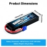 Аккумулятор LiPo B&C - 7.4v 5000мАч 50C (2S, Softcase, разъём EC3)