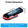 Аккумулятор LiPo B&C 2200 mAh 7.4V (2s) 20C T-plug Soft case