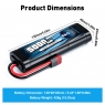 Аккумулятор B&C NiMH 6-Cells 5000 MAH 7.2V, T-Plug