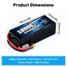 Аккумулятор B&C 12000 MAH 22.2V (6s) 90C, XT60, Soft case