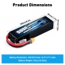 Аккумулятор B&C LiPo 5000 mAh 14.8V (4s) 90C, XT60, Soft case