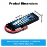 Аккумулятор Li-po B&C 4000 MAH 7.4V (2s) 50C, T-plug, Soft case