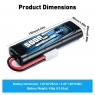Аккумулятор B&C NiMH 6-Cells 5000 MAH 7.2V, Tamiya