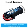 Аккумулятор B&C LiPo 9500 mAh 14.8V (4s) 100C, TRX, Soft case (для Traxxas Maxx 4S и X-Maxx 8S)
