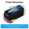 Аккумулятор B&C 16000 MAH 29.6V (8s) 25C (SoftCase, разъем XT90S)