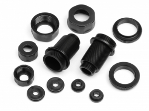 HPI SHOCK BODY AND CYLINDER NUT SET (2pcs)