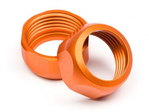HPI SHOCK CAP 10mm (ORANGE/2pcs)