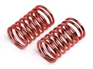 HPI Пружины подвески - 13.8x27x1.5mm 8.5COILS (METALLIC RED) 2шт