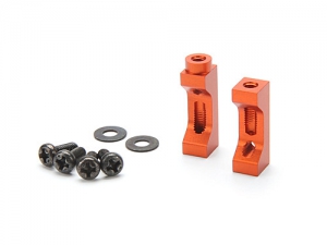 HPI Стойки крепления серво - ALUMINUM SERVO MOUNT SET (ORANGE)
