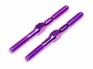 HPI Тяги регулируемые титановые M3x40мм (PURPLE) 2шт