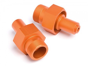 HPI Хабы колесные - перед 24mm (ORANGE/2шт)