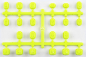 Kyosho Color Sus. Bush Set (F-Yellow/MP9)