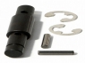 HPI Вал КПП - IDLER SHAFT 6X8X45MM (BLACK/1шт)
