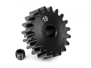 HPI Шестерня ведущая 19T (шаг 1M / на вал 5mm ) стальная