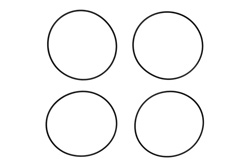 Kyosho Differential Case Seal (4pcs)