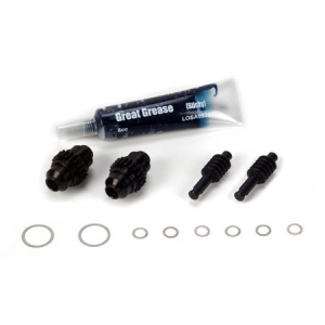 Losi Шестерни червячного редуктора моста HD 21T (2компл):CCR,NCR