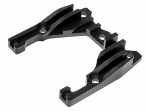 HPI HEATSINK MIDDLE CHASSIS (BLACK)