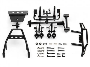 HPI Детали бампера и пр. / SKID PLATE/FRONT BUMPER SET