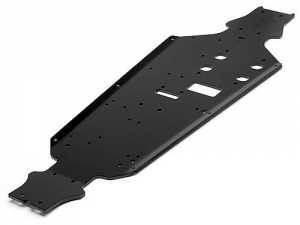 HPI Шасси опционное - Alum. Anodized 7075 3mm Black (Trophy Buggy)