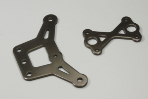 Kyosho Plate Set(Gun Metallic)