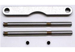 GS Racing Machined Aluminum Hinge Pin Support Kit (Rear)