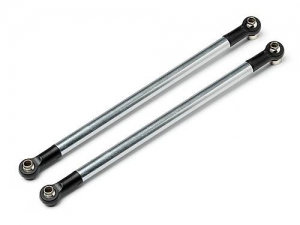 Maverick Тяги - Side Linkage 132mm Gunmetal 2шт (Scout RC)