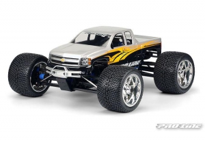 Proline Кузов трак 1/8 - 2007 Chevy Silveradoa (T/E/2.5-MAXX, REVO, Savage & MadForce) некрашеный