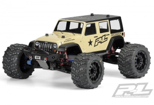 Proline Кузов трак 1/8 - Jeep Wrangler Unlimited Rubicon T/E-MAXX 3.3, REVO 3.3, Savage, Summit