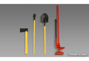 Proline Набор инструмента "трофи" (high lift jack, pry bar, shovel, axe)